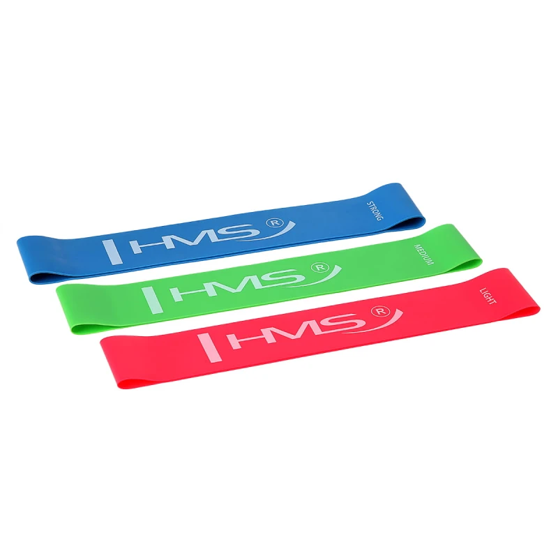 ZESTAW GUM DO ĆWICZEŃ HMS GU04 SLIM SET
