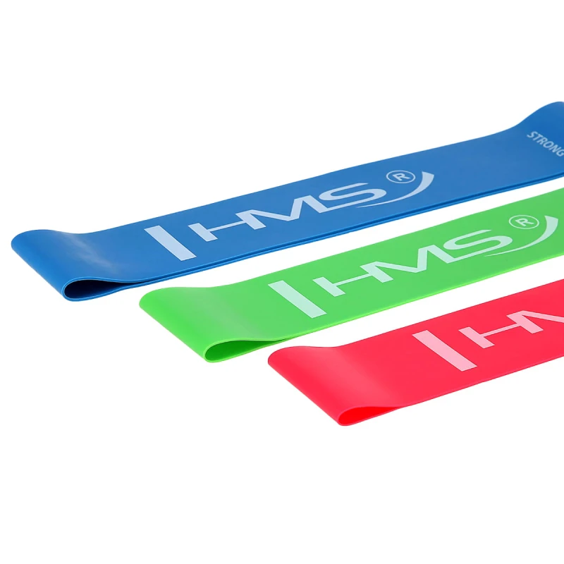 ZESTAW GUM DO ĆWICZEŃ HMS GU04 SLIM SET