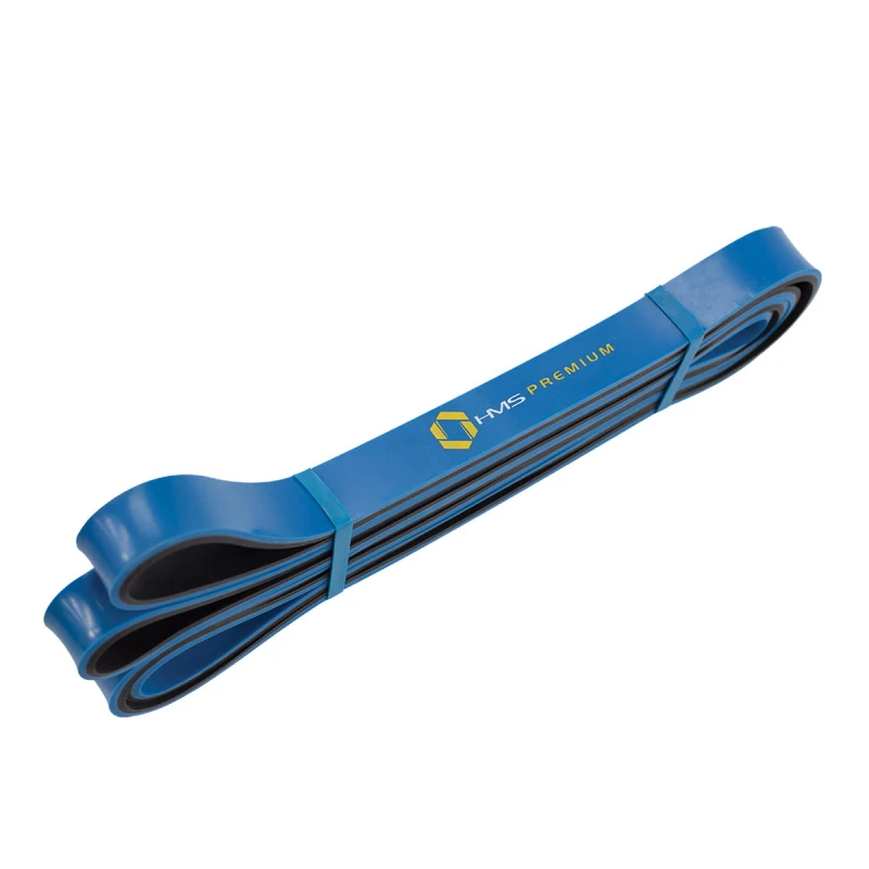 GUMA DO ĆWICZEŃ HMS GU06 NIEBIESKO-CZARNA 21 x 5 x 2250 MM