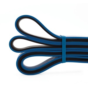 GUMA DO ĆWICZEŃ HMS GU06 NIEBIESKO-CZARNA 21 x 5 x 2250 MM