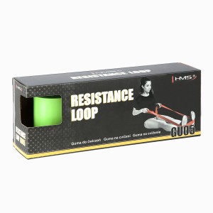 GUMA DO ĆWICZEŃ HMS GU05 LIME 83 x 4.5 x 2080 MM