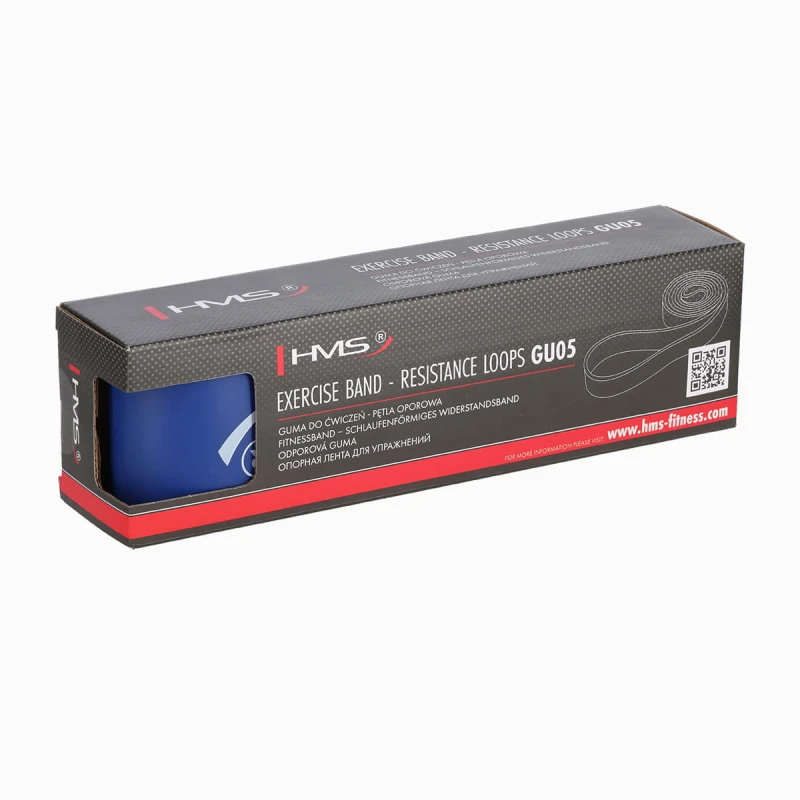 GUMA DO ĆWICZEŃ HMS GU05 BLUE 64 x 4.5 x 2080 MM
