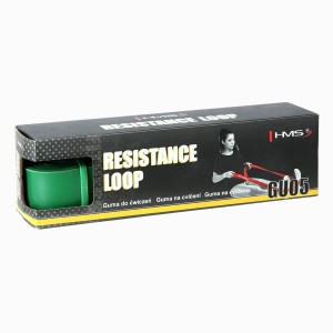 GUMA DO ĆWICZEŃ HMS GU05 GREEN 45 x 4.5 x 2080 MM