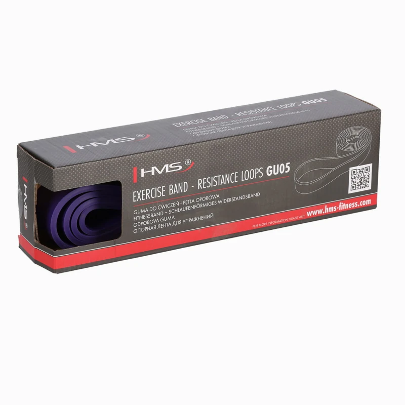 GUMA DO ĆWICZEŃ HMS GU05 PURPLE 32 x 4.5 x 2080 MM