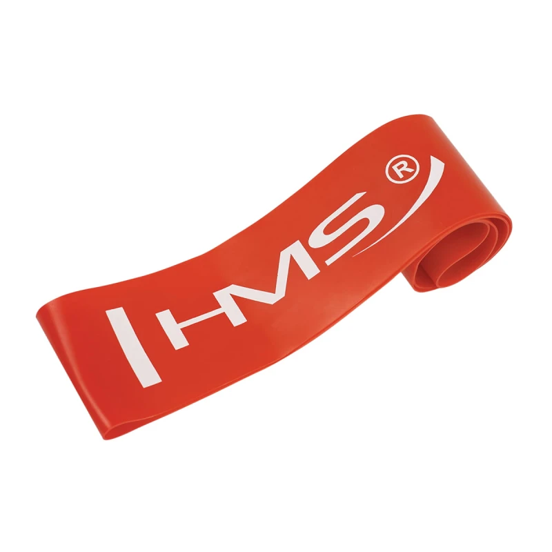 GUMA DO ĆWICZEŃ HMS GU04 RED 0.7 x 50 x 600 MM