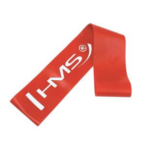 GUMA DO ĆWICZEŃ HMS GU04 RED 0.7 x 50 x 600 MM