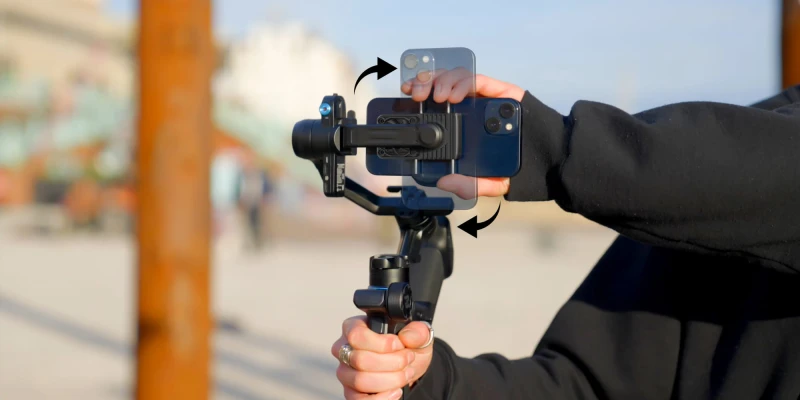 Grafika - Gimbal ręczny FeiyuTech Scorp mini 3 do smartfonów_05.jpg