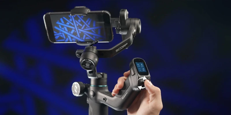 Grafika - Gimbal ręczny FeiyuTech Scorp mini 3 do smartfonów_07.jpg