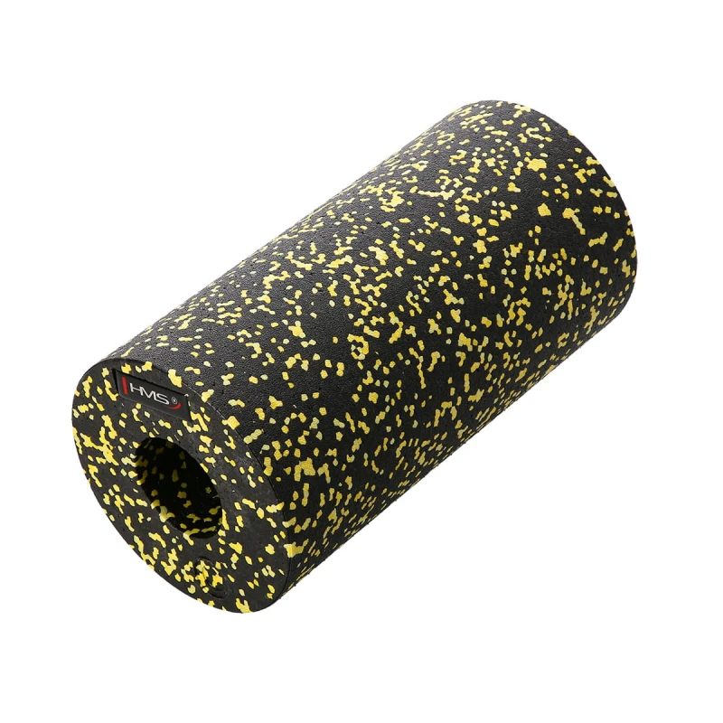 ZESTAW DO MASAŻU WAŁKI / PIŁKI (4 szt) HMS FSBM04 BLACK-YELLOW SET