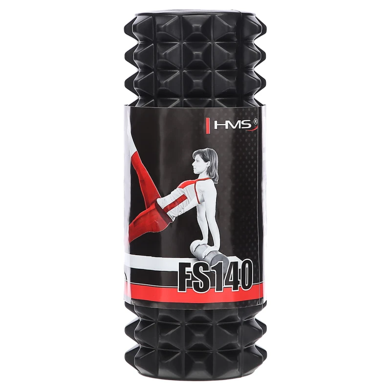 WAŁEK FITNESS / ROLLER HMS FS140 BLACK 33 CM