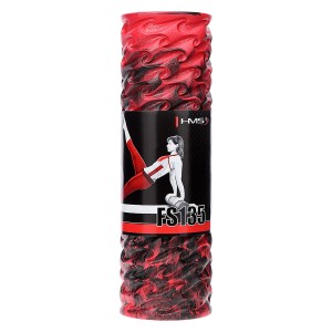 WAŁEK FITNESS / ROLLER HMS FS135 RED / BLACK 45 CM