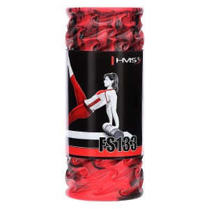 WAŁEK FITNESS / ROLLER HMS FS133 RED / BLACK 33 CM