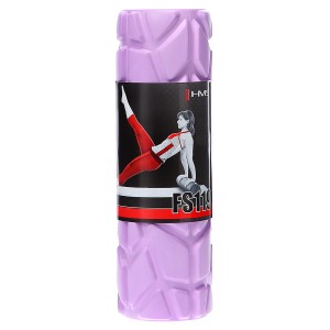 WAŁEK FITNESS / ROLLER HMS FS119 PURPLE 30 CM