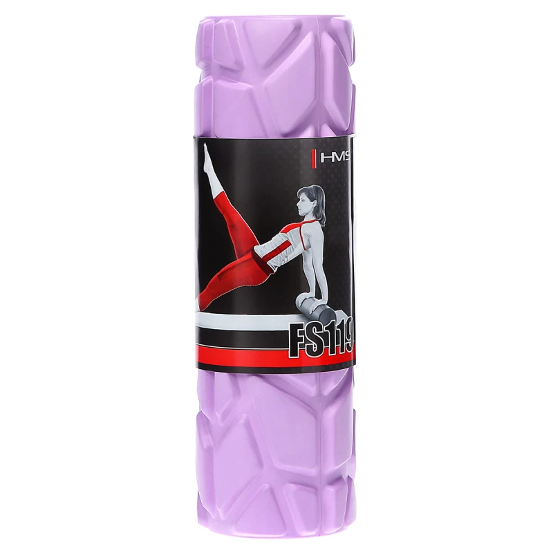 WAŁEK FITNESS / ROLLER HMS FS119 PURPLE 30 CM