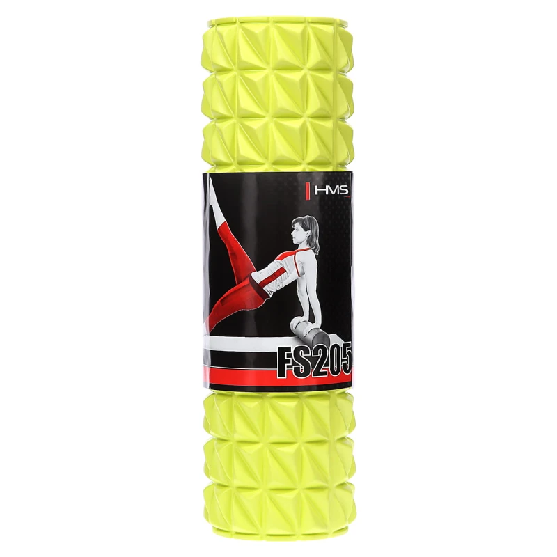 WAŁEK FITNESS / ROLLER HMS FS205 LIME 45 CM