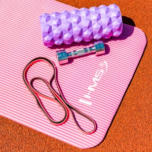 WAŁEK FITNESS / ROLLER HMS FS107 PURPLE 31.5 CM