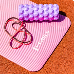 WAŁEK FITNESS / ROLLER HMS FS107 PURPLE 31.5 CM