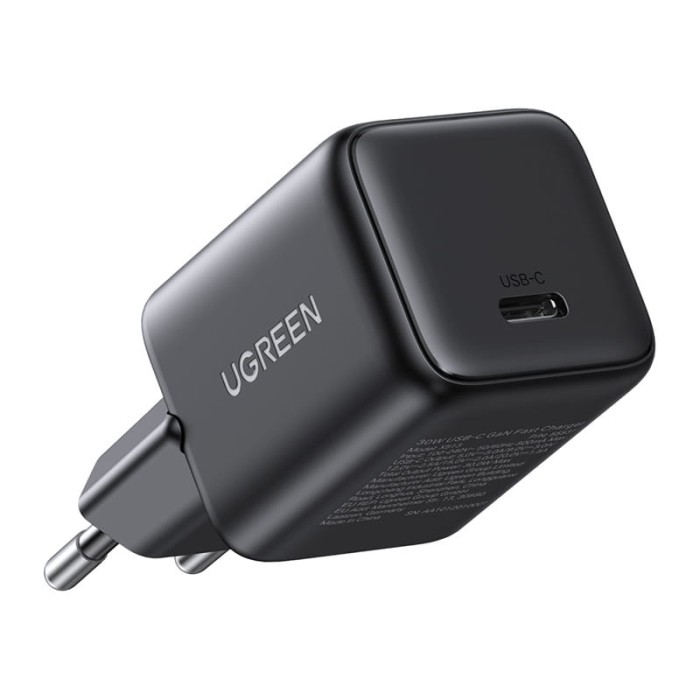 Ładowarka sieciowa Ugreen X513 30W GaN 1X USB-C (czarna)