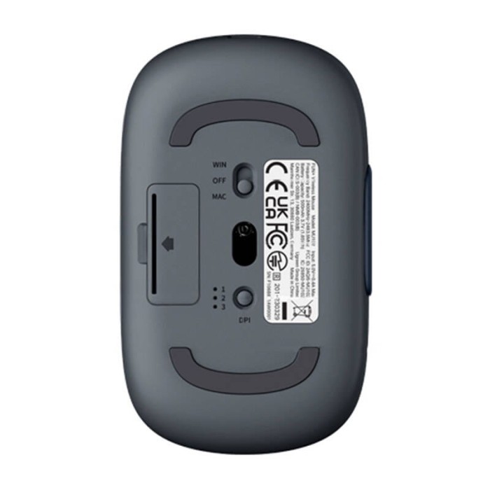Mysz bezprzewodowa UGREEN FUN+ MU102 2.4G+BT (niebieska)