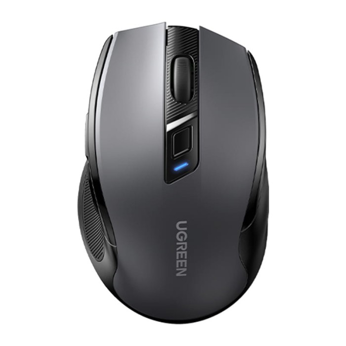 Mysz bezprzewodowa UGREEN MU006S BT+2.4GHz USB-C (czarna)
