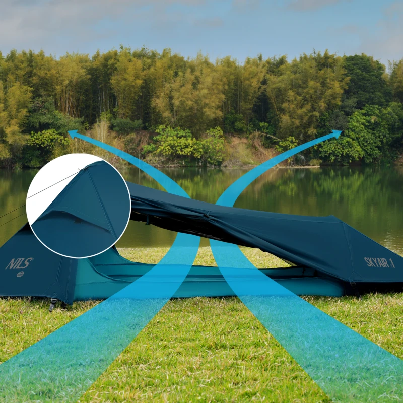 NAMIOT ULTRA LIGHT SKYAIR 1 NIEBIESKI NILS CAMP NC2501