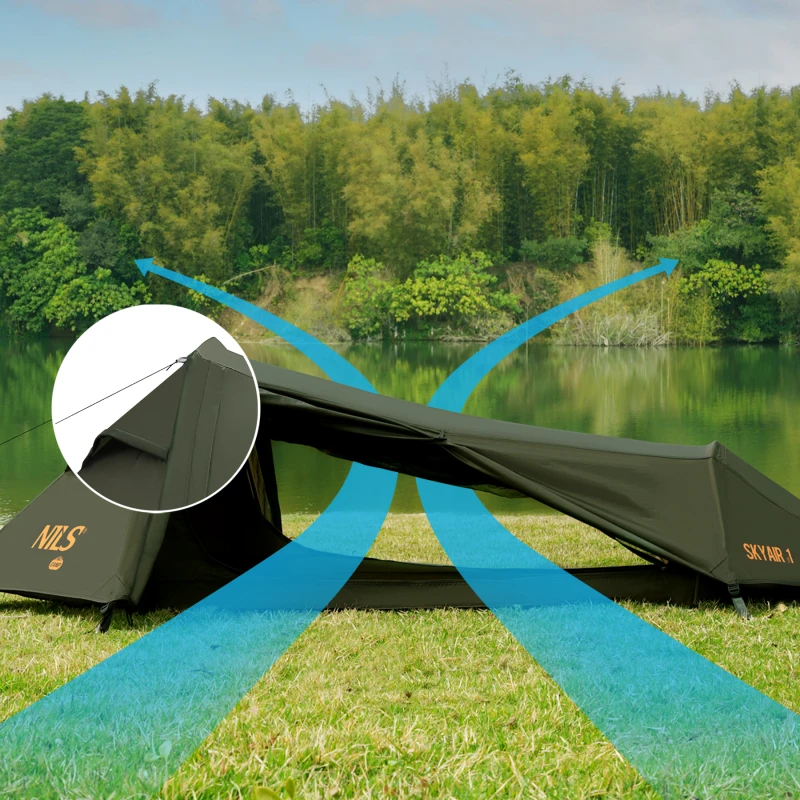 NAMIOT ULTRA LIGHT SKYAIR 1 ZIELONY NILS CAMP NC2501
