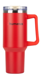 Kubek termiczny Humanas Viva 1200 ml - czerwony