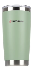 Kubek termiczny Humanas Fluo 600 ml - zielony