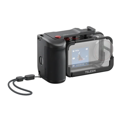 Obudowa ochronna z uchwytem Telesin dla DJI Osmo Action 3/4/5