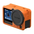 Silikonowe Etui ochronne Telesin dla DJI Osmo Action 6 (Pomarańczowe)