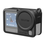 Silikonowe Etui ochronne Telesin dla DJI Osmo Action 6 (Czarne)