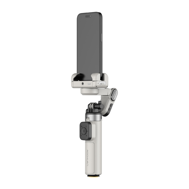 Gimbal AOCHUAN M3 Pro z oświetleniem RGB (czarny)