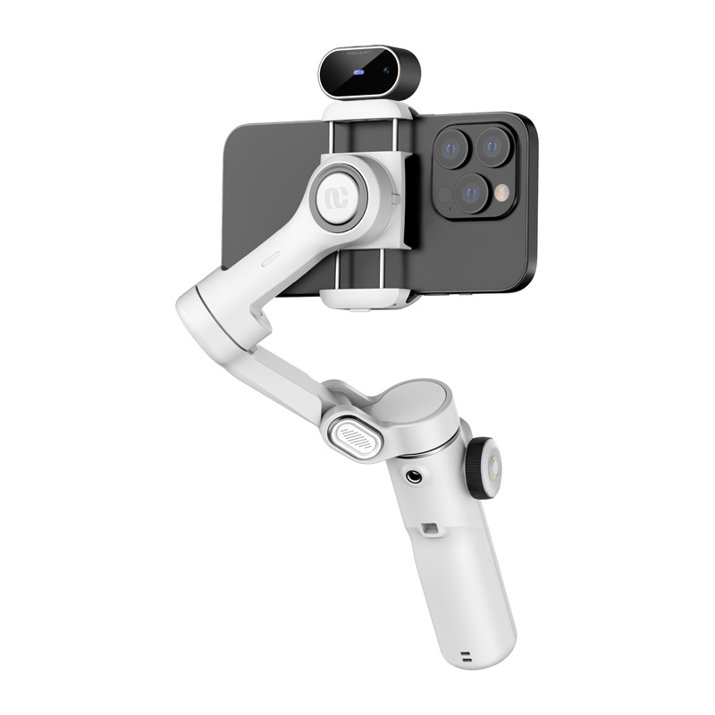Gimbal AOCHUAN X2 z czujnikiem AI (biały)