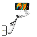 Gimbal AOCHUAN P2 MagSafe z czujnikiem AI (biały)