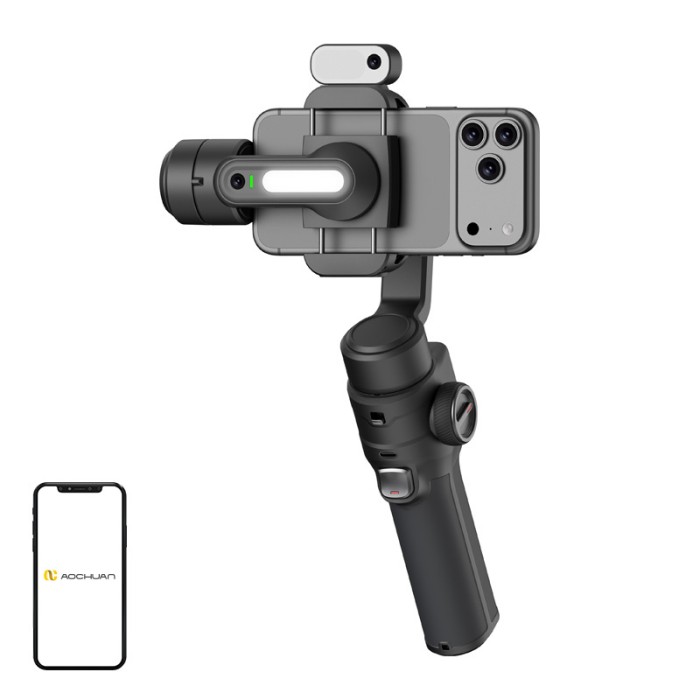 Gimbal AOCHUAN S3 z czujnikiem AI (czarny)