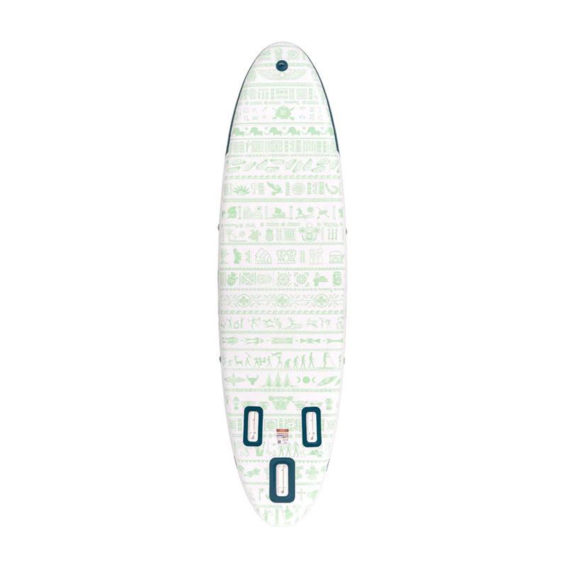 Deska do pływania SUP FunWater Tiki SUPFW05D 3,2m (zielona)