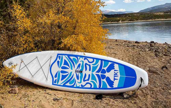 Deska do pływania SUP FunWater SUPFW05B Tiki 3,2m (niebiesko-biała).jpg