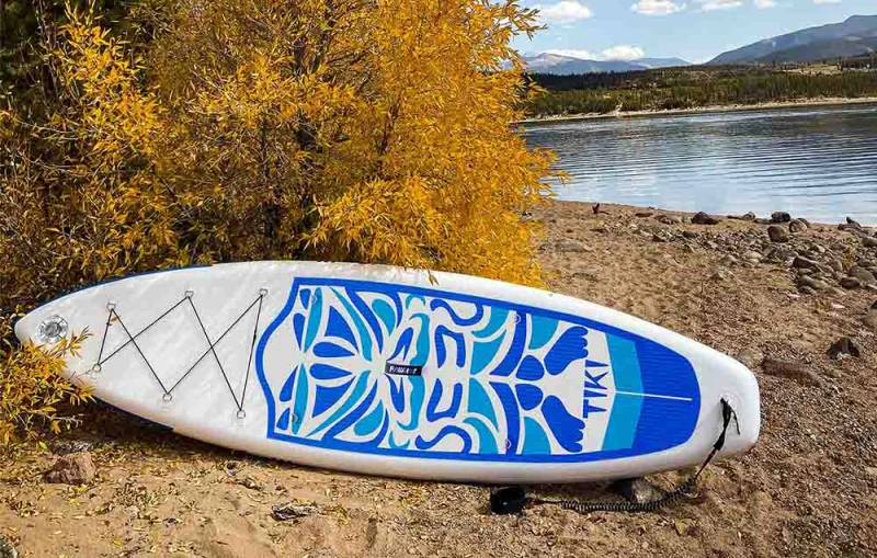 Deska do pływania SUP FunWater SUPFW05B Tiki 3,2m (niebiesko-biała).jpg