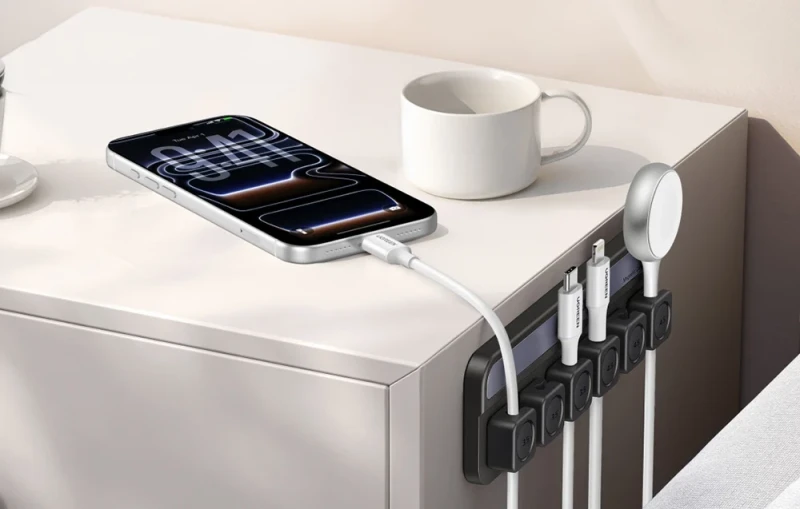Organizer na kable UGREEN LP987 magnetyczny (czarny).webp