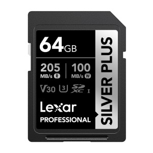 Karta pamięci Lexar Professional SILVER PLUS SDXC 64GB