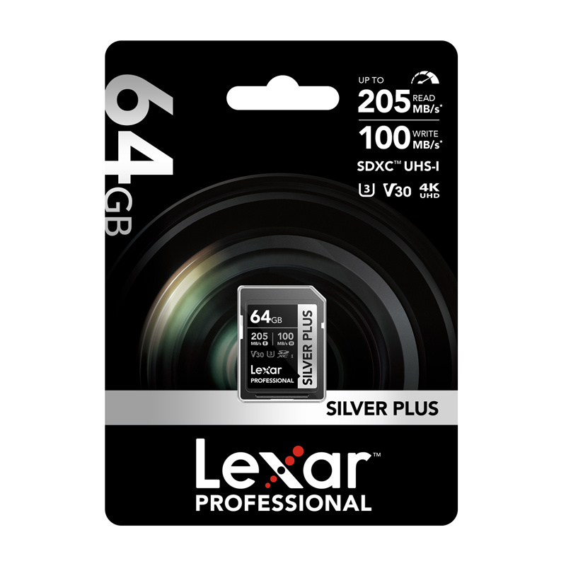 Karta pamięci Lexar Professional SILVER PLUS SDXC 64GB