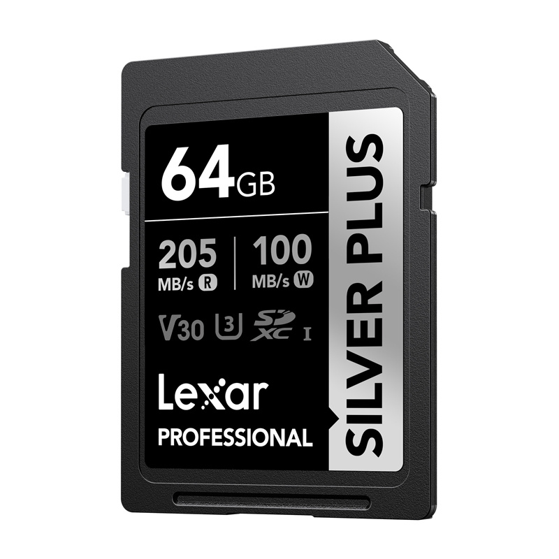 Karta pamięci Lexar Professional SILVER PLUS SDXC 64GB
