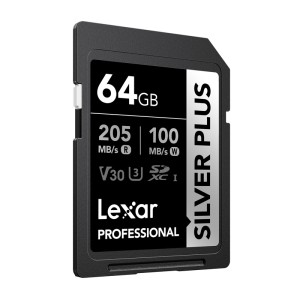 Karta pamięci Lexar Professional SILVER PLUS SDXC 64GB