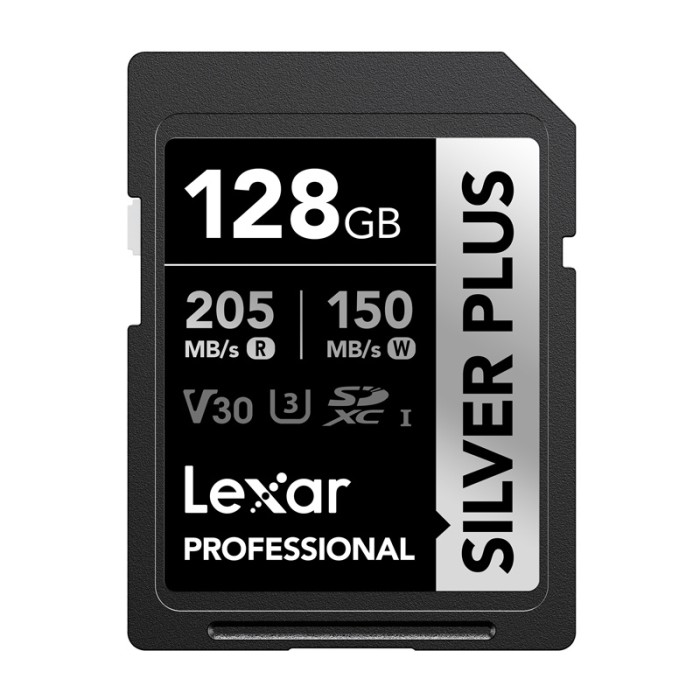 Karta pamięci Lexar Professional SILVER PLUS SDXC 128GB