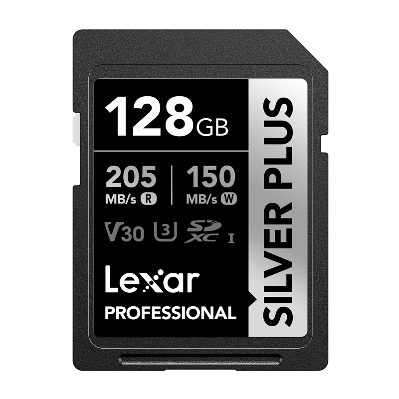 Karta pamięci Lexar Professional SILVER PLUS SDXC 128GB
