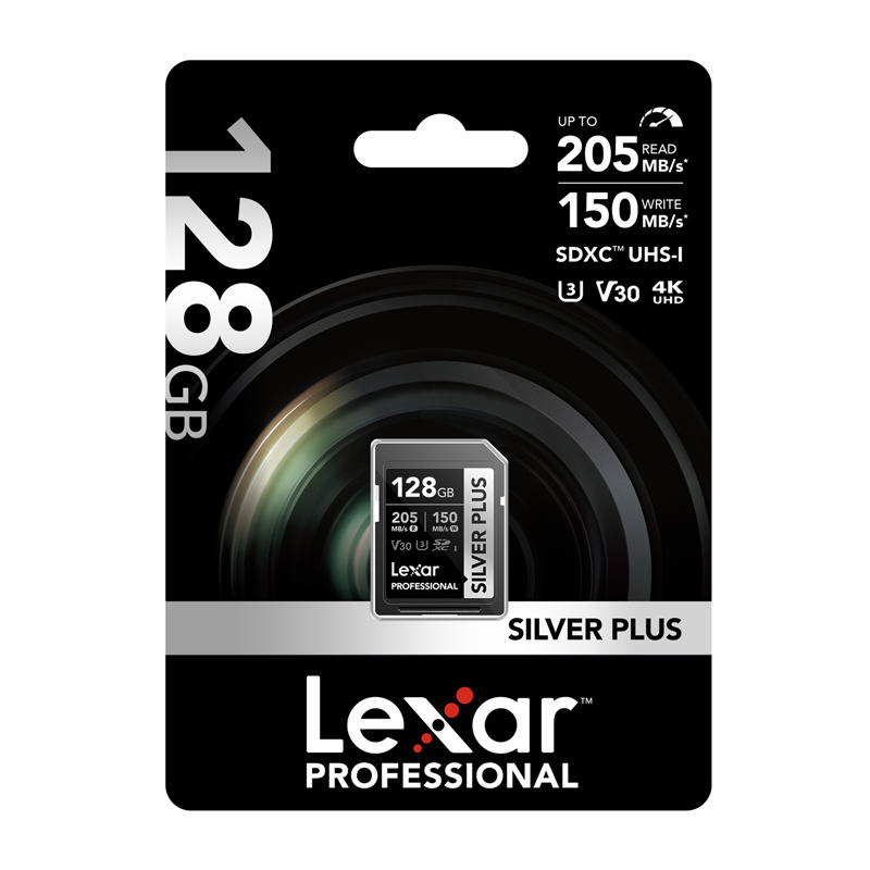 Karta pamięci Lexar Professional SILVER PLUS SDXC 128GB