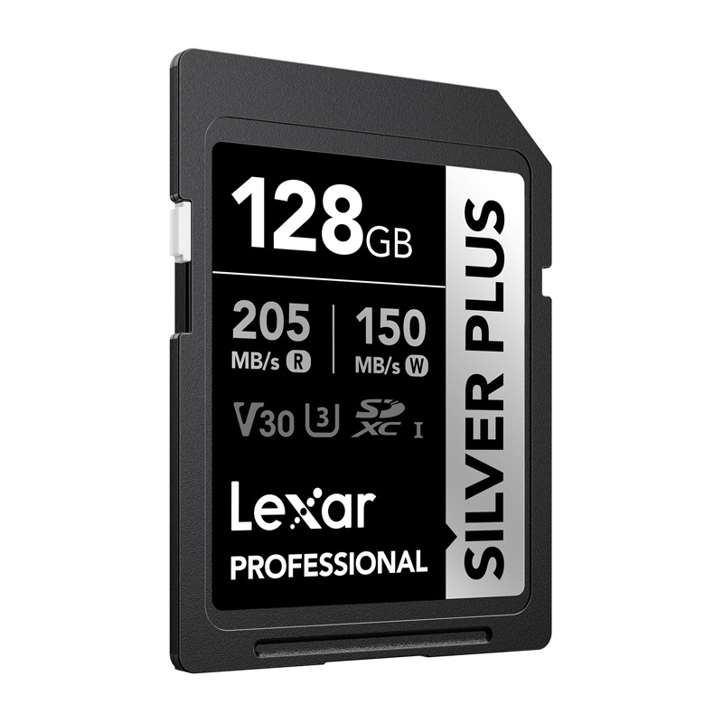 Karta pamięci Lexar Professional SILVER PLUS SDXC 128GB