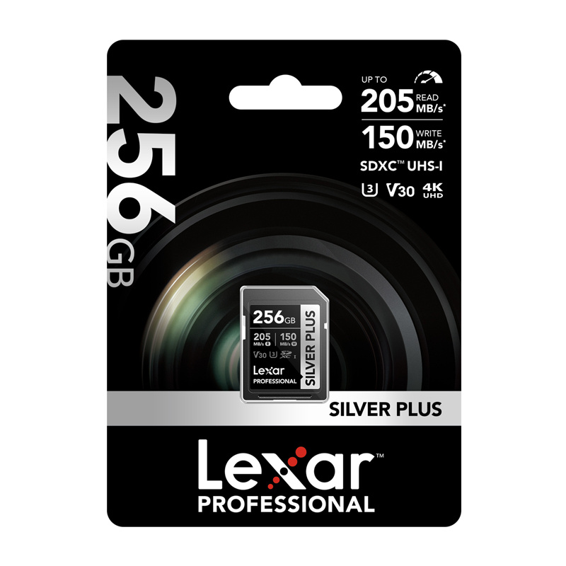 Karta pamięci Lexar Professional SILVER PLUS SDXC 256GB