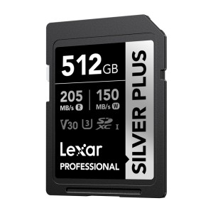 Karta pamięci Lexar Professional SILVER PLUS SDXC 512GB