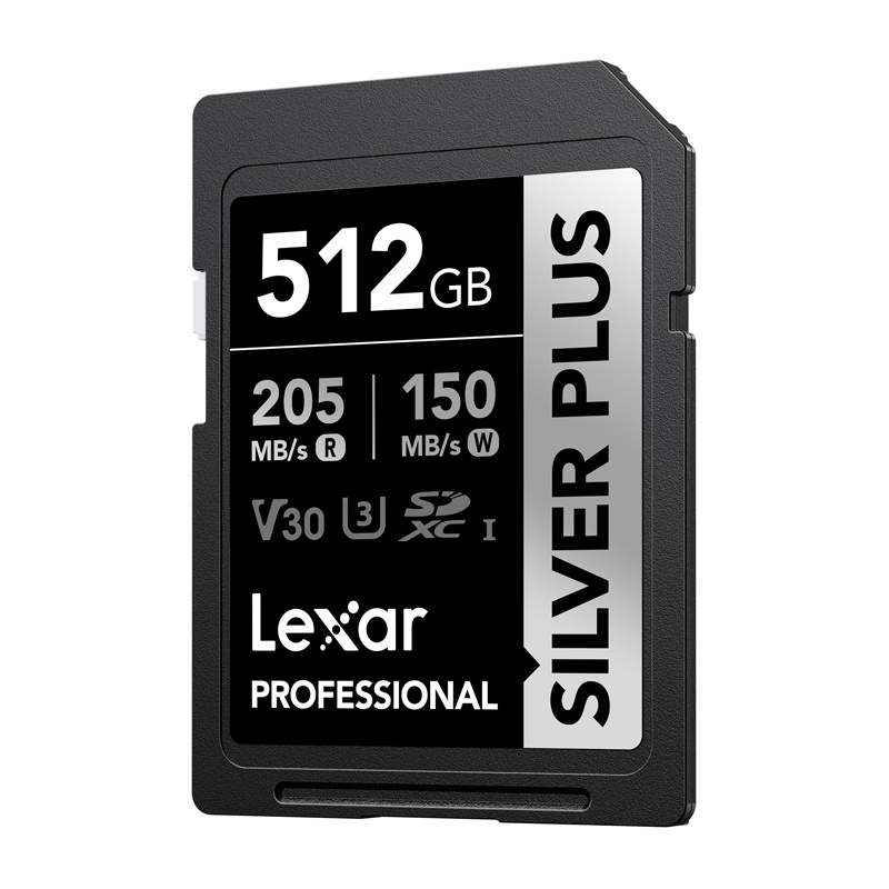 Karta pamięci Lexar Professional SILVER PLUS SDXC 512GB
